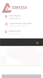 Mobile Screenshot of corteaceros.com